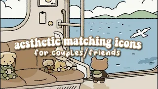 30 aesthetic matching icons for couples and friends anime kpop manga random