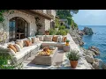 Download Lagu Morning Jazz In Peaceful Cabin | Elegant Jazz Melodies With Peaceful Sea Sounds For Working, Relax