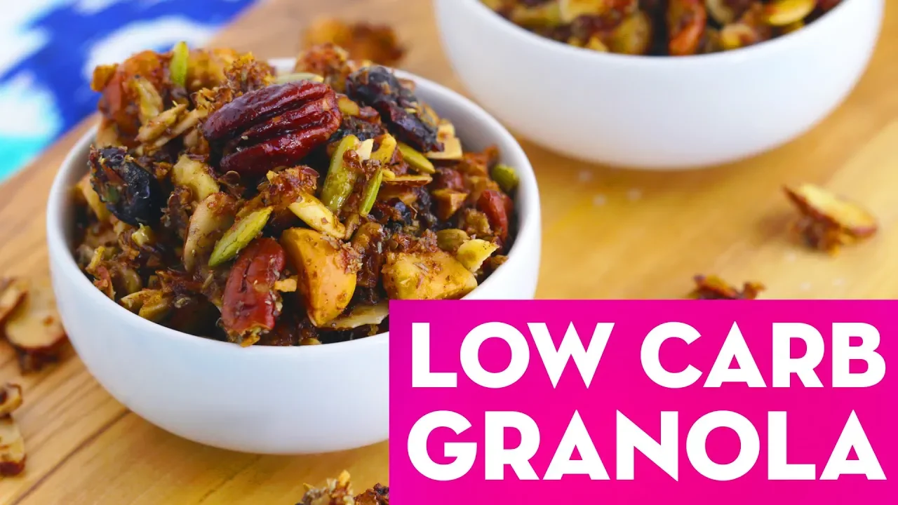 Granola 3 Ways: Healthy Low Carb, Savory & Traditional Recipes! - Mind Over Munch