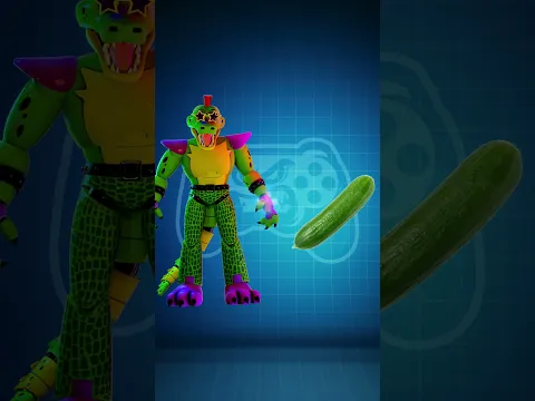 FNaF Ar Edit | Monty + Cucumber | Security Breach Animatronics Edit #shorts #edit