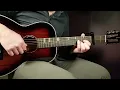 How to play BASTILLE - SHUT OFF THE LIGHTS Acoustic Guitar Lesson - Tutorial
