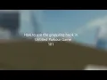 Roblox Untitled Parkour Game Basic Guide on Grappling Hook