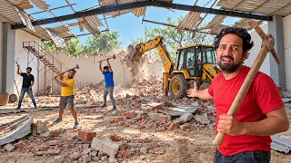 Phir Se Hall Tod Diya...😭 | Studio Renovation Part-10