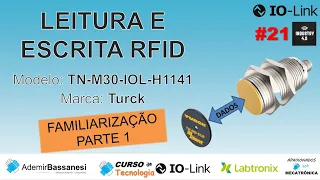 LEITURA E ESCRITA RFID - MÓDULO TN M30 H1141 - TURCK - FAMILIARIZAÇÃO