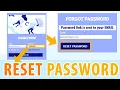 Password Recover By Email using PHP jQuery AJAX and MySQLi Tutorial Part 01
