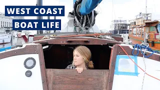 A Day in Our Boat Life // Living on a Sailboat in Canada Ep. 7