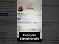 Add resume to your LinkedIn profile today