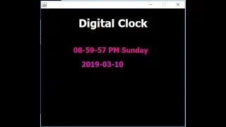 digital clock in java - in hindi