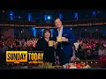 Ina Garten Willie Geist Take Sunday Mug Shot with Fans