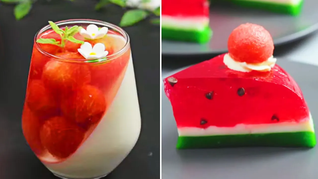 DIY Watermelon Dessert Designs  Creative Cake Decorating Ideas
