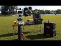 Side by Side Setup for White Light Hydrogen-alpha Solar Observation Astro-Physics 92mm Lunt 40mm