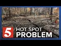 Two-week-old brush fire continues to burn same property in Nashville