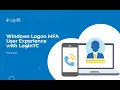 Windows Logon Multi-Factor Authentication User Experience with Phone Call
