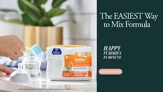 How to Prepare baby formula Mix Happy Tummies in Minutes Similac Sensitive Newborn Care