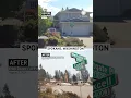 Before After Spokane Wildfires