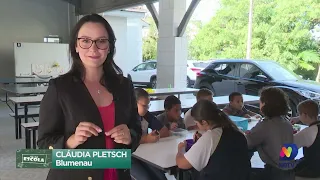 BG na Escola: alunos do colégio militar de Blumenau preparam o próprio lanche uma vez por mês