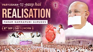 Paryushan 2026 LIVE Pravachan | Day 1 Morning | Param Namramuni Gurudev | 8 Sep, 26