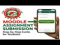 University of Goroka Moodle Assignment Submission - Student Guide