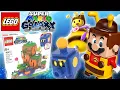 NEW Lego SUPER MARIO GALAXY HONEY HIVE GALAXY Expansion Set Custom Mario Galaxy Set