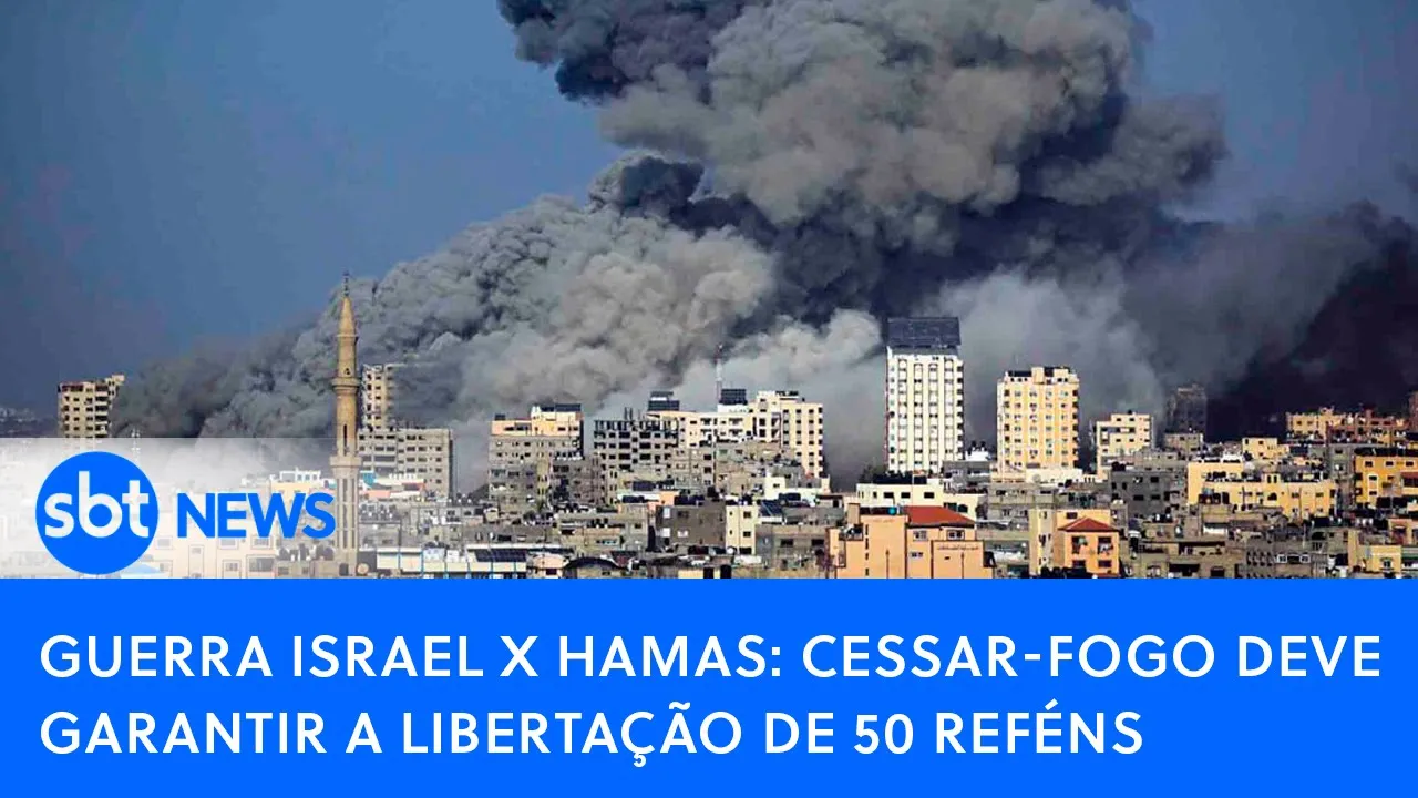 ????Brasil Agora: Guerra Israel X Hamas: cessar-fogo deve garantir a libertação de 50 reféns