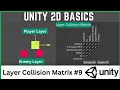 Layer Collision Matrix Unity 2D Basics 9 By MNJ