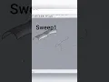 rhino tip 1 sweep1 vs sweep2