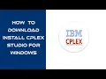 Supercharge Your Windows with Cplex Learn How to Download Install