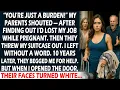 My Family Called Me a Burden and Kicked Me Out, 10 Years Later, When They Visit Me...