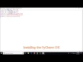 Learning Python by building games 1 Getting to Know Python - Setting Up Python and the Editor