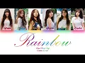 GFRIEND (여자친구) RAINBOW LYRICS (Han/Rom/Eng) Colour Coded