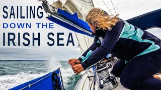 NO-GO – Change of Plan | Sailing 281 miles in Irish Sea – Sailing Florence Around Britain Ep.195
