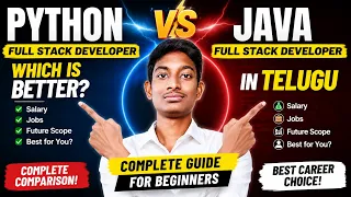 Java Full Stack Developer vs Python Full Stack Developer Which is Better in 2026 Salary Jobs