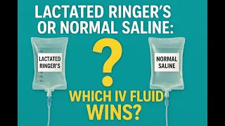 Lactated Ringer s or Normal Saline Which IV Fluid Wins new NEJM study