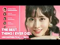 Download Lagu TWICE - The Best Thing I Ever Did (Line Distribution + Lyrics Color Coded) PATREON REQUESTED