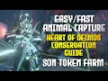 Animal Capture in Cambion Drift Son Token Farming Guide Warframe