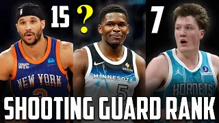 Ranking EVERY Starting Shooting Guard From All 30 NBA Teams