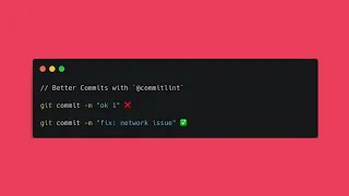 How to Setup Commitlint Husky in Your Project