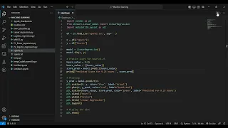 Task-1 Prediction Using Supervised Machine Learning The Sparks Foundation Internship Task