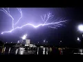 Nighttime Storm with Spectacular Spider Lightning