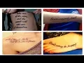 110 Short Inspirational Tattoo Quotes Ideas with Pictures