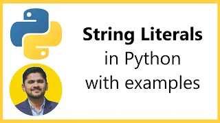 String Literals in Python Amit Thinks