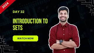 Hello Python Day 32 Introduction to Sets in Python