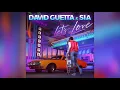 David Guetta, Sia - Let’s Love (Audio)