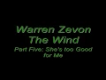 Warren Zevon-She's too Good for Me