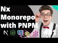 Nx Monorepo added to PNPM workspace React App with UI Library