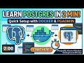 Learn Postgres database in 2 minutes