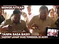 Disambut Tangis Haru hingga Santap Lahap Ikan Tongkol di Dapur Umum saat Presiden Prabowo di Bireuen