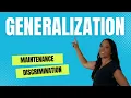 Stimulus generalization Response generalization Maintenance and Discrimination in Questions