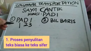 ASK T3 COLUMNAR TRANSPOSITION