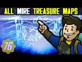 ALL MIRE REGION Treasure Map Locations Guide - Fallout 76